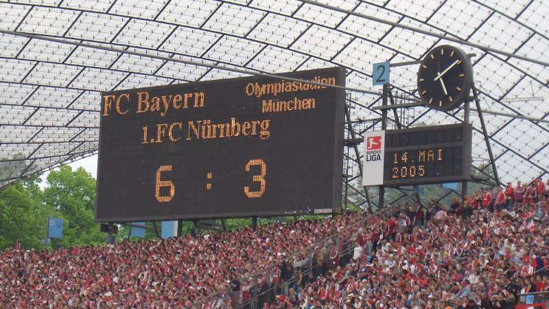 LED Scoreboard Used in Football and Soccer Stadiums