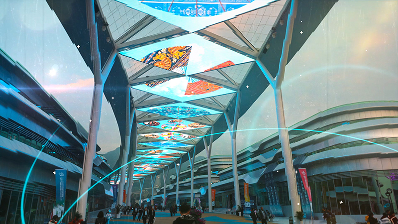ceiling led screen
