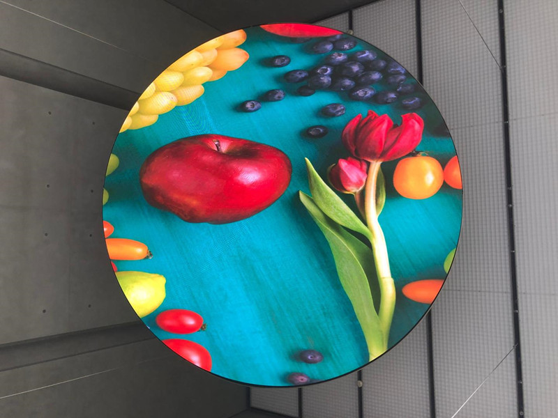 round led screen