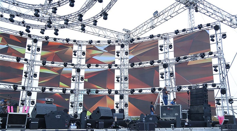 outdoor stage led display