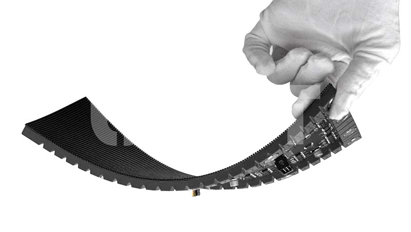P1.667mm flexible LED module Inner Arc View