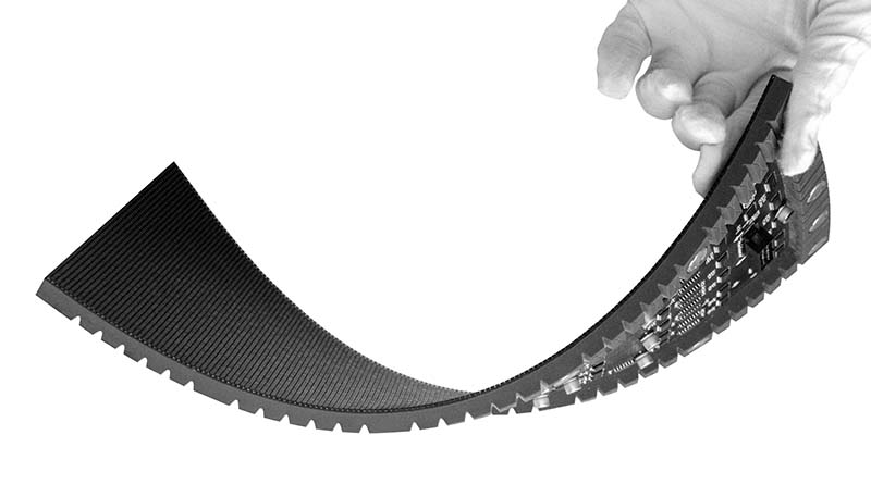 P1.86mm soft led module Inner Arc View