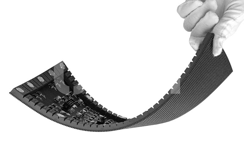 P2mm flexible led module Outer Arc View