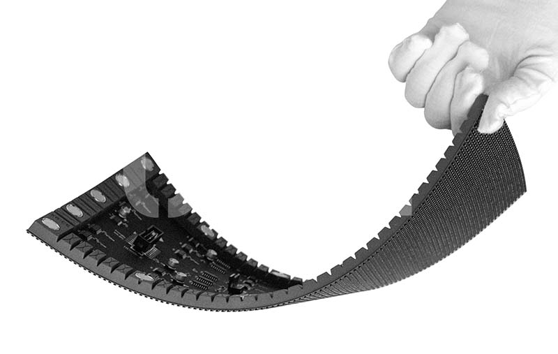 P3mm led soft module Outer Arc View
