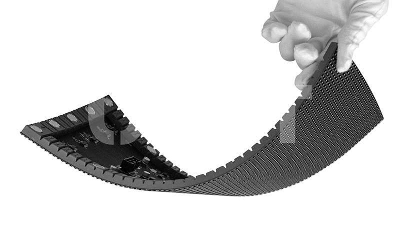 P4mm led flexible module Outer Arc View