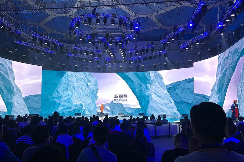 indoor giant led screen