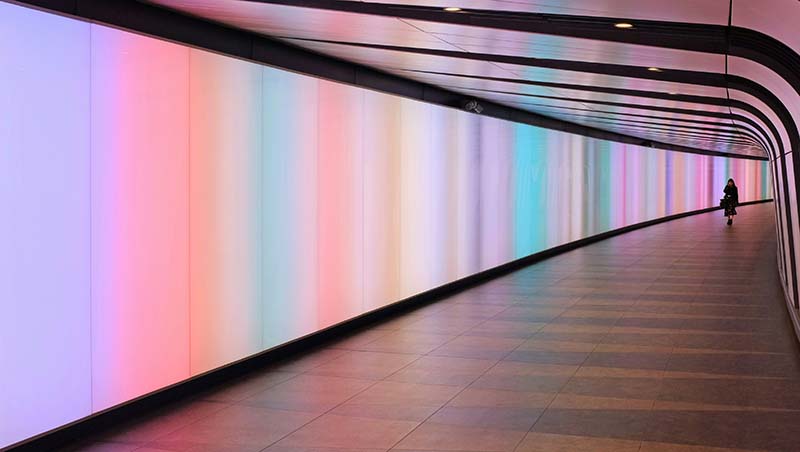 indoor large video wall