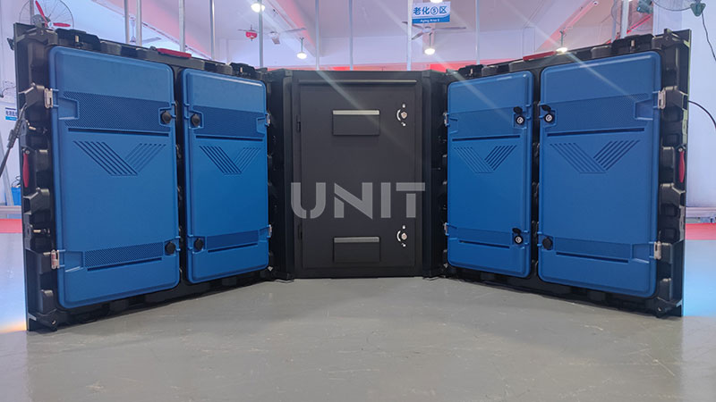 MA960 + iron cabinet- back view