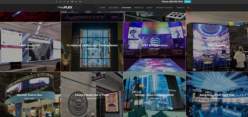 PixelFLEX LED projects