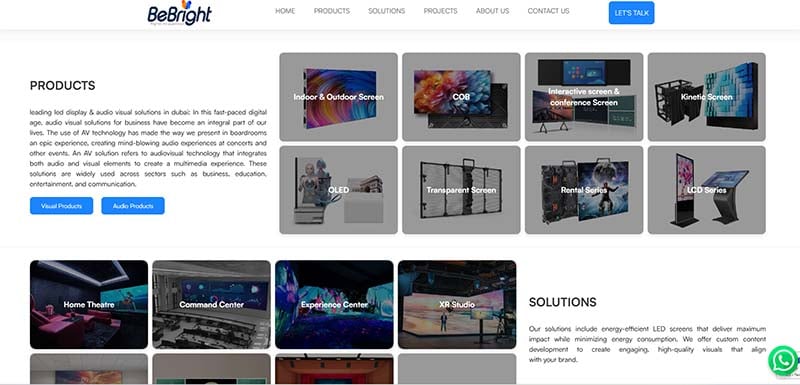 BeBright LED screen manufacturer