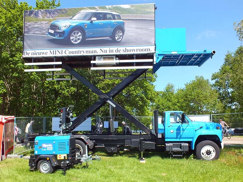 LED truck billboard