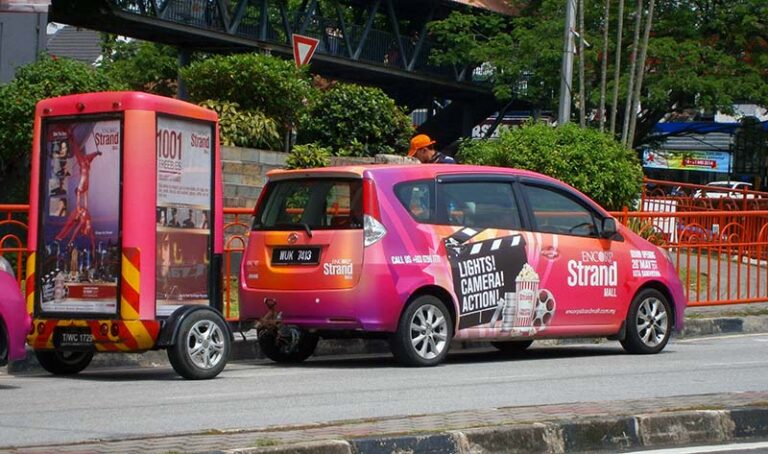 Static Mobile Billboards