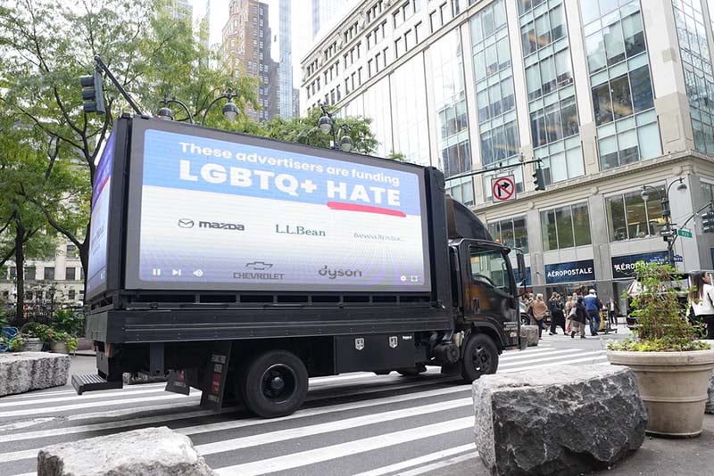 mobile billboard truck