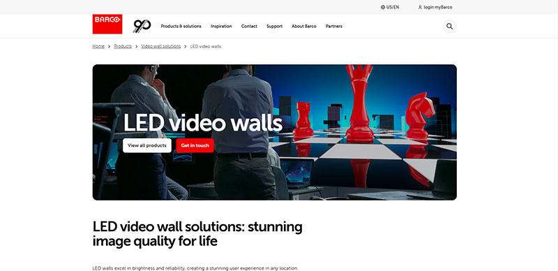 Barco LED Screen Manufacturer