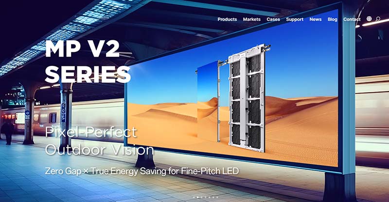 Dicolor led screen supplier