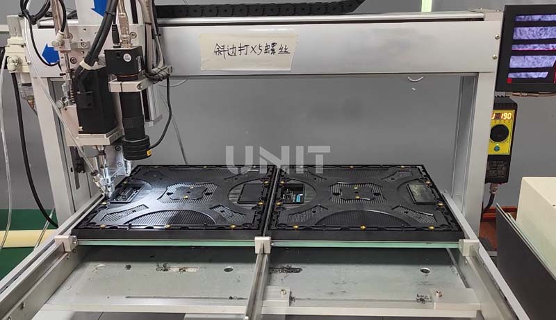 Install the bottom shell for indoor