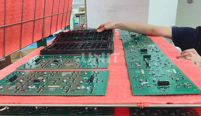 outdoor LED screen module - bottom shell