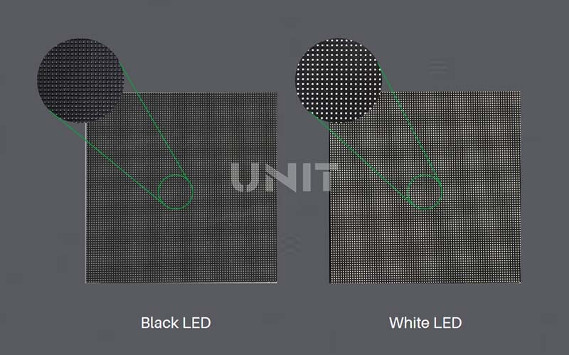 Black LED vs White LED