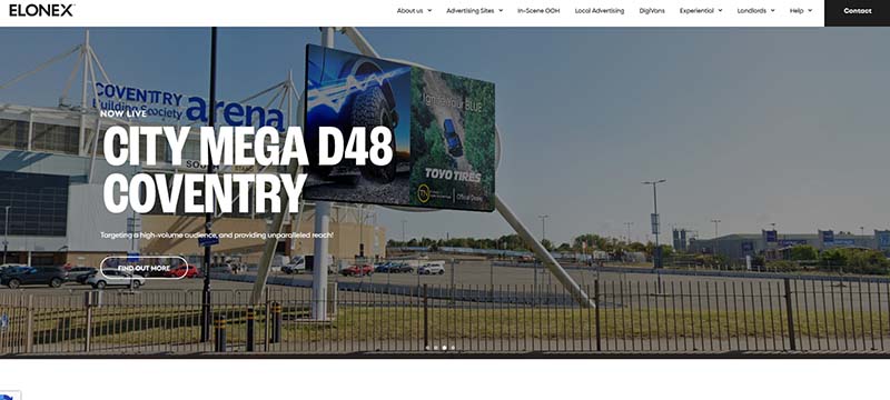Elonex led display screen supplier