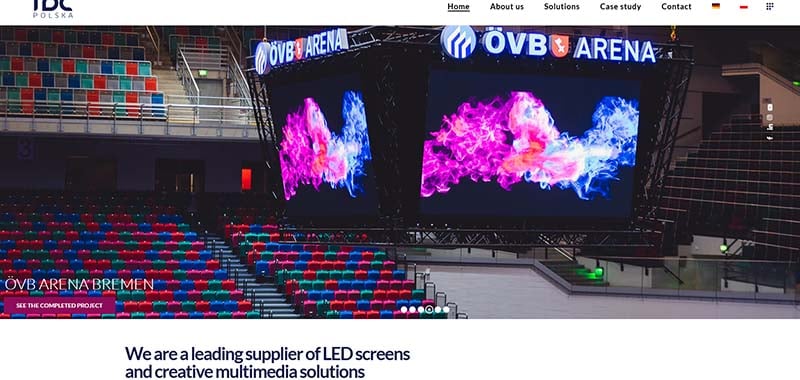 TDC Polska LED screen suppiler