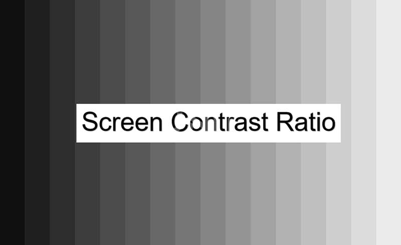 screen contrast ratio