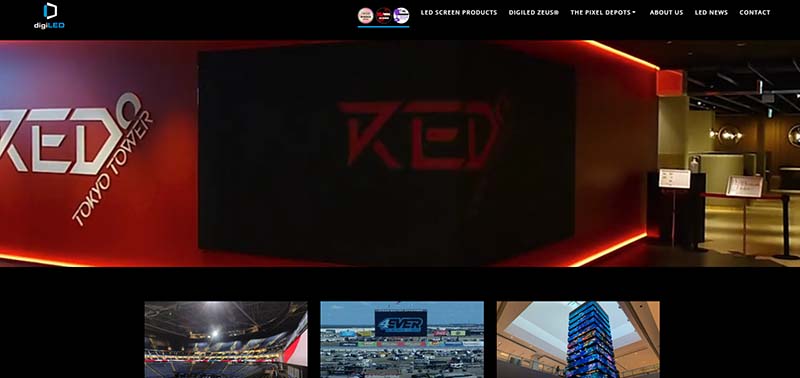 DigiLED wall supplier
