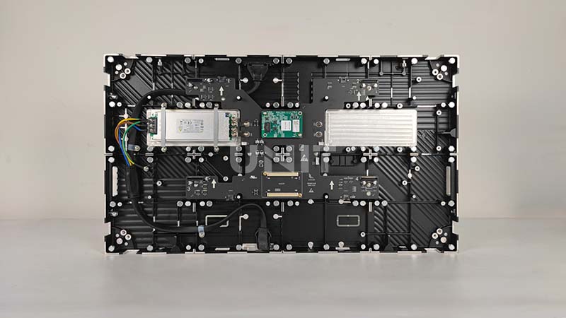 Inside of MA600 LED cabinet