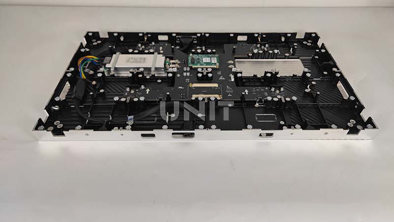 Inside of MA600 LED cabinet