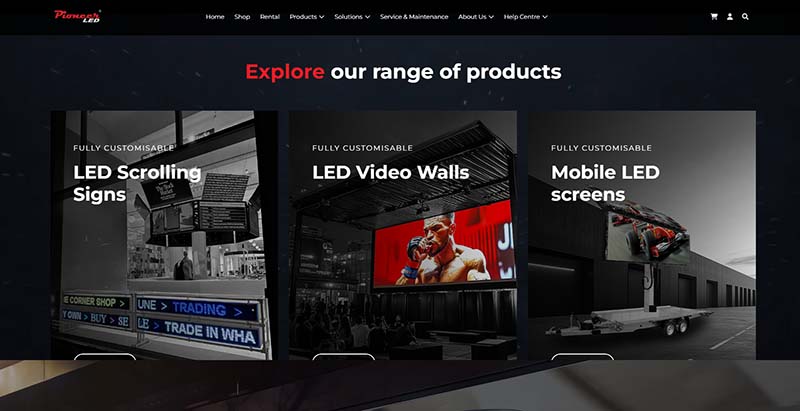 Pioneer LED wall manufacturer