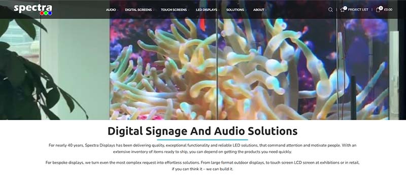 Spectra Displays Supplier