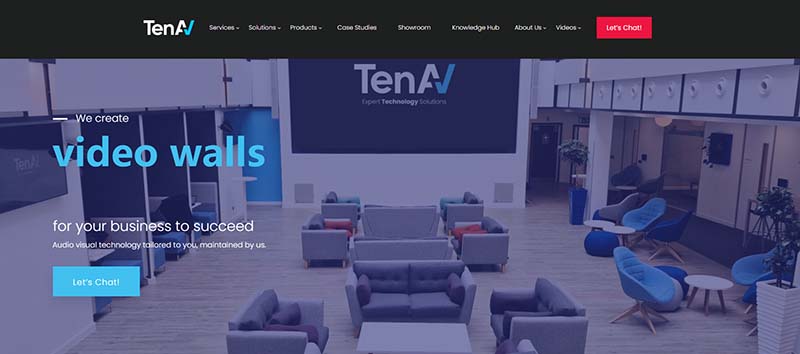 TenAV video wall supplier