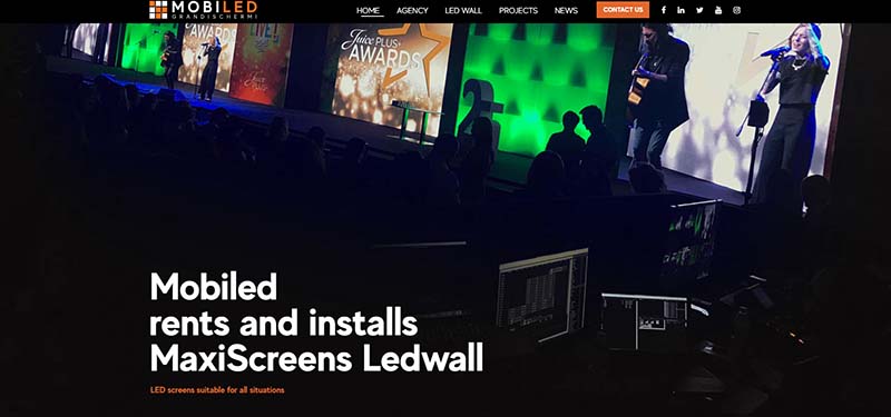 Mobiled Sr led screen supplier