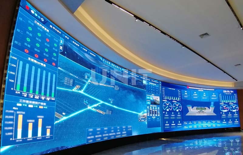 control room LED display