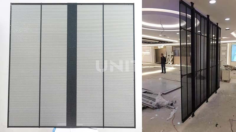 transparent LED display