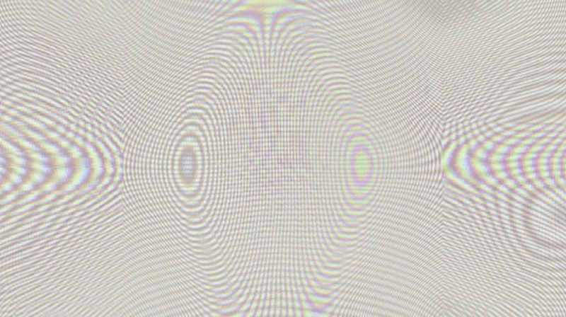 LED display moiré