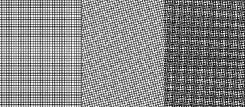 Moiré patterns