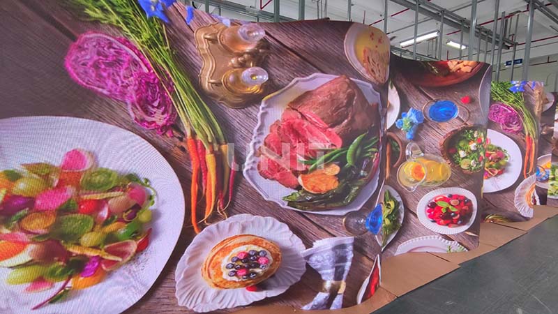 flexible led display wall