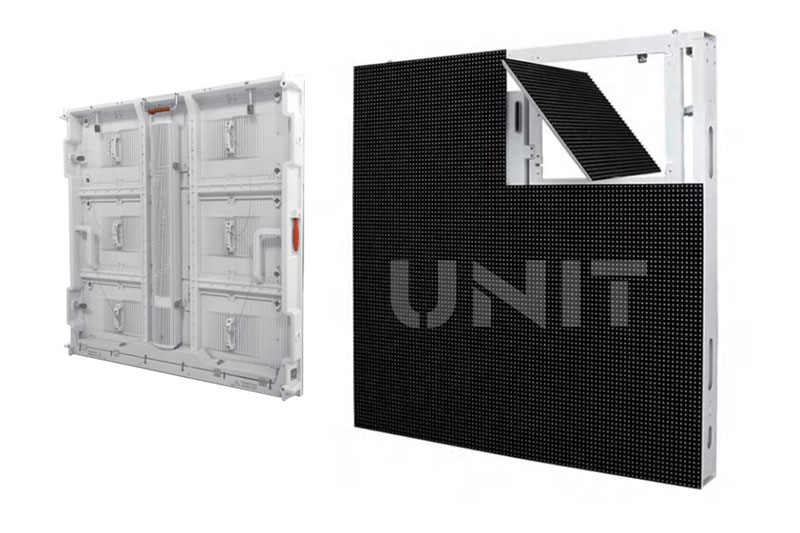 Dual-Maintenance LED Display Cabinet
