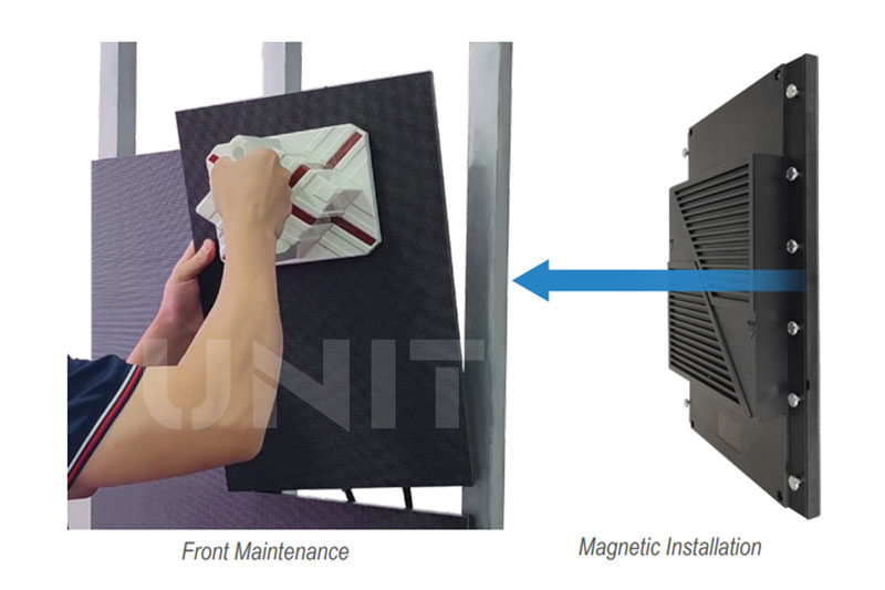 Front Maintenance LED Cabinets
