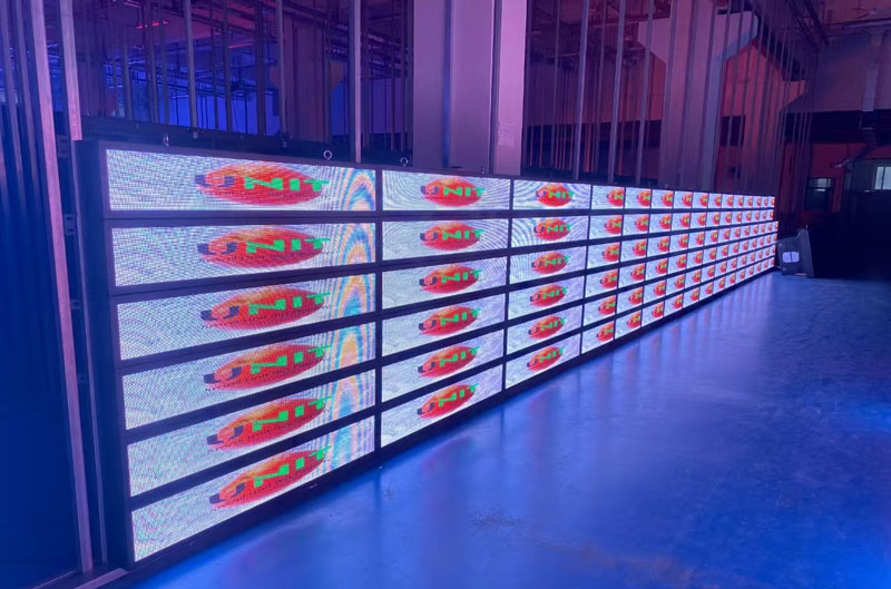 Iron LED cabinet