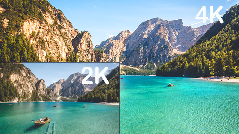 LED Screen 4K vs 2K Resolution