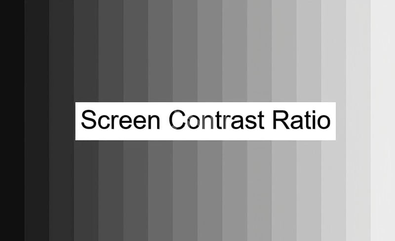 LED Screen Contrast Ratio