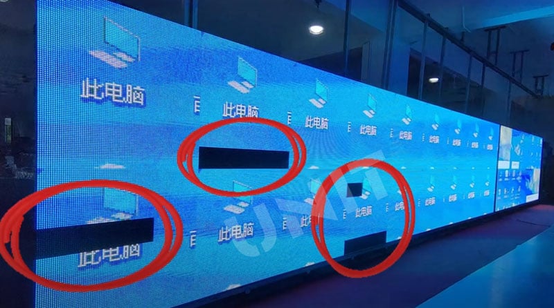 LED Screen Not Working Cause 2 - Faulty Data Cables or Connectors
