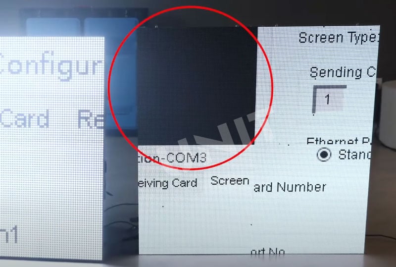 LED Screen Not Working Cause 3 - Control Card or Receiver Card Issues