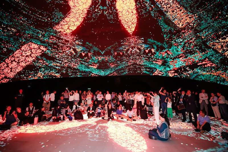Unilumin World's 1st Acoustically Transparent LED Display