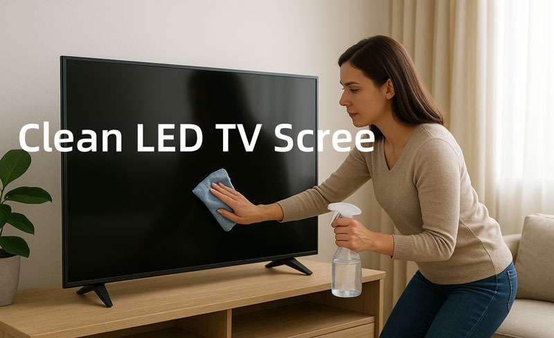 Clean LED TV Screen and LED Monitors