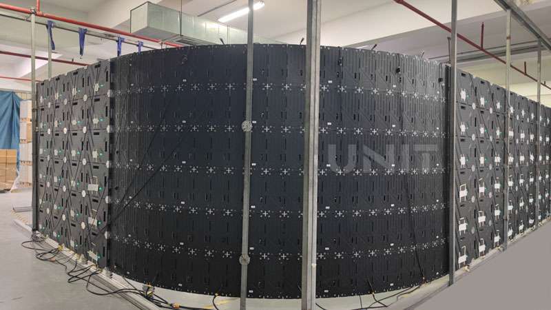 MA600 Curved LED Screen Back