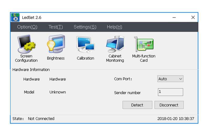 Linsn LEDSet Software