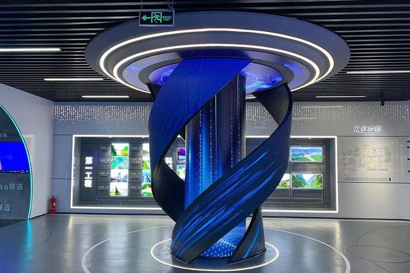 Möbius Ring LED Display