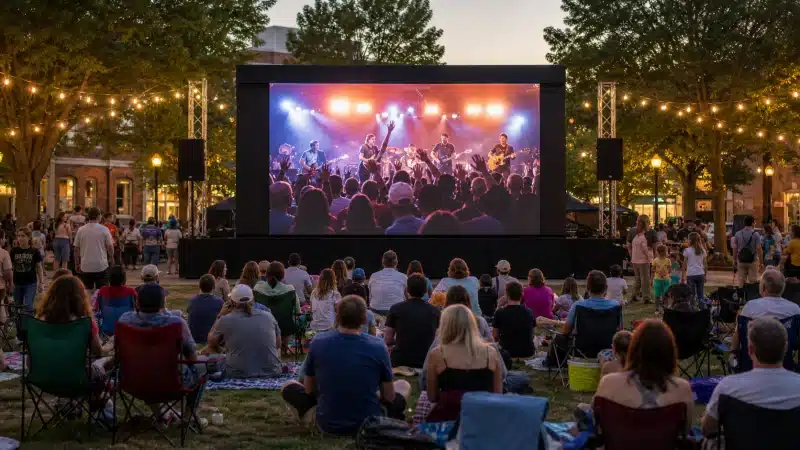 jumbotron screen for public places